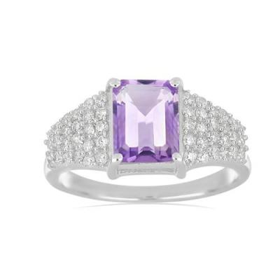 BUY NATURAL PERIDOT GEMSTONE CLASSIC RING IN STERLING SILVER